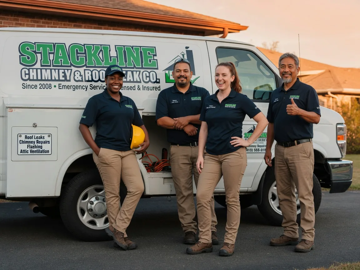 Chimney flashing repair company in East Waterford, PA